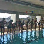 fiesta en la piscina